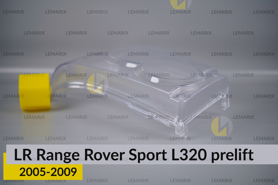 Скло фари Land Rover Range Rover Sport L320 (2005-2009) дорест праве