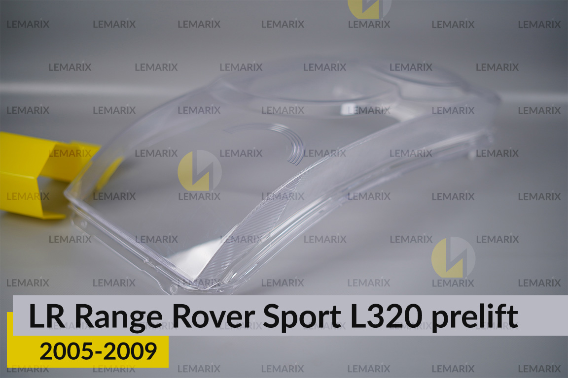 Скло фари Land Rover Range Rover Sport L320 (2005-2009) дорест праве