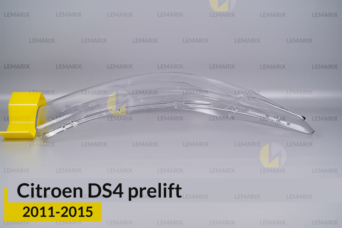 Скло фари Citroen DS4 (2011-2015) дорест праве