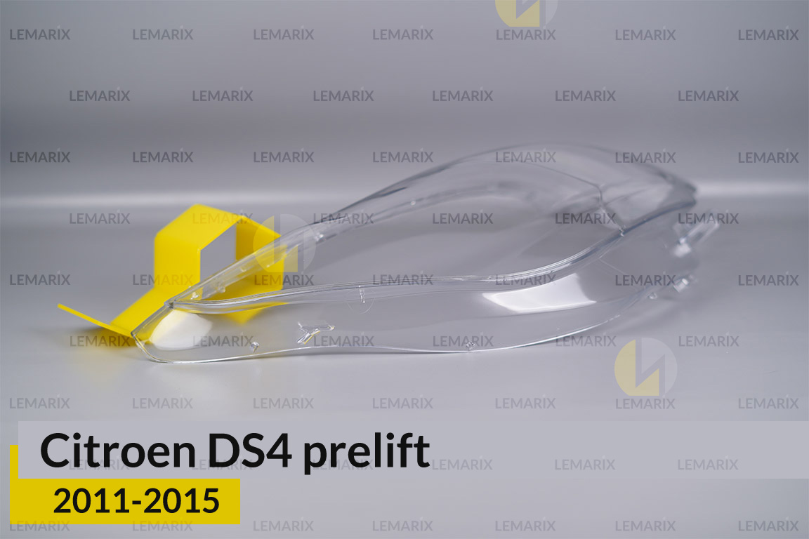 Скло фари Citroen DS4 (2011-2015) дорест праве