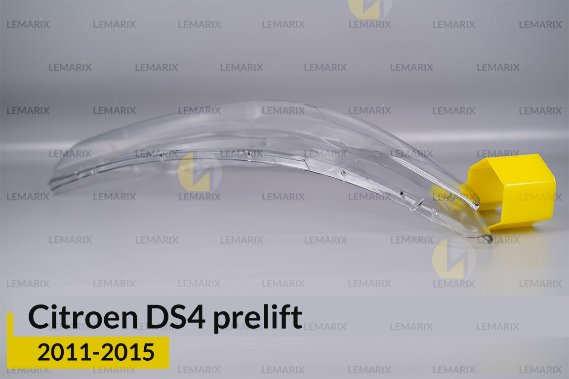 Скло фари Citroen DS4 (2011-2015) дорест праве