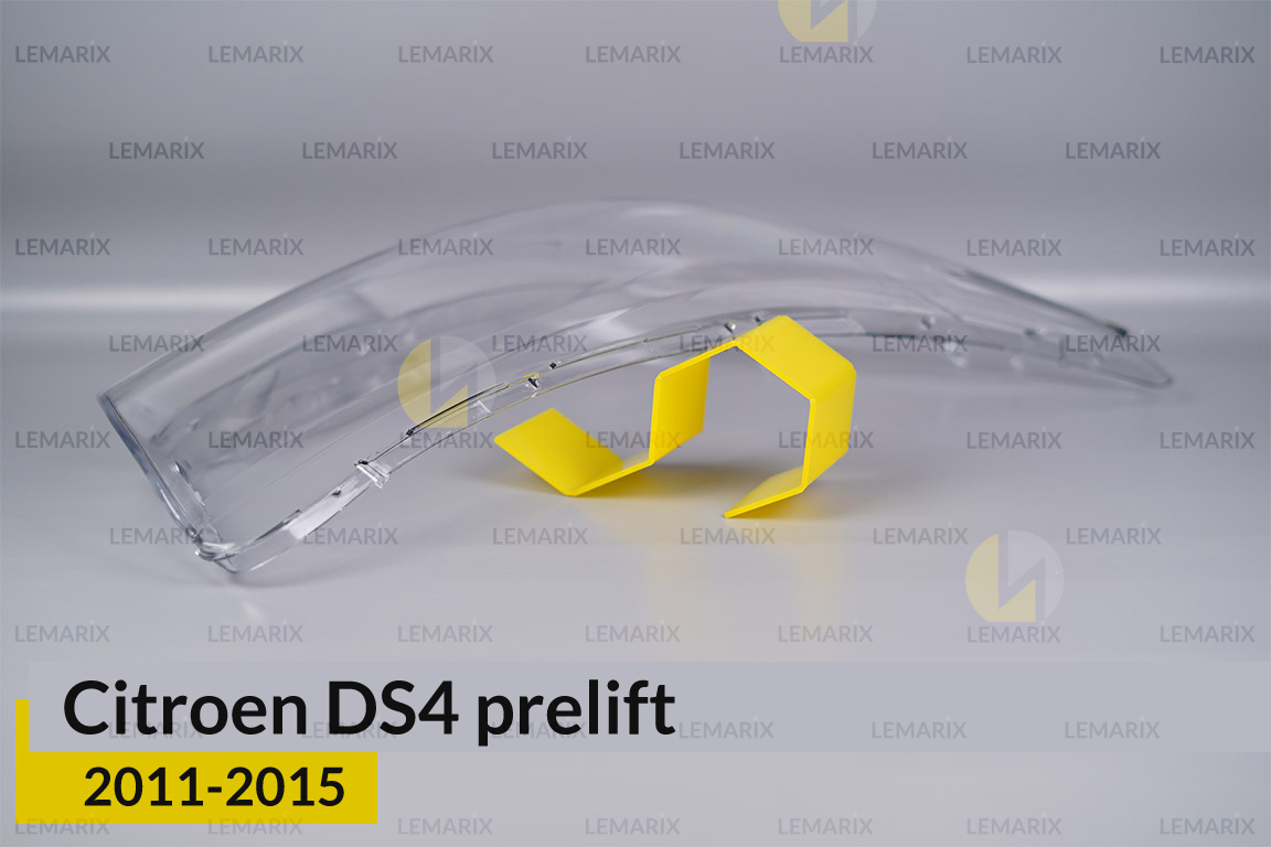 Скло фари Citroen DS4 (2011-2015) дорест праве
