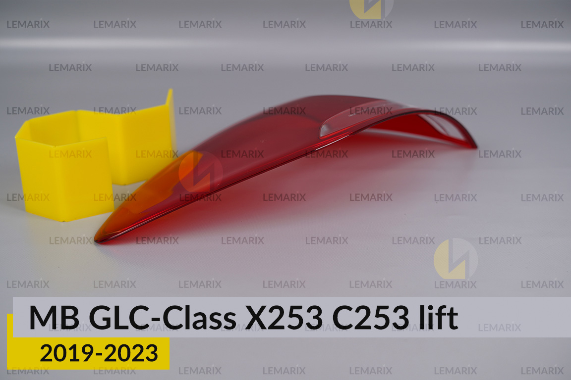 Скло заднього ліхтаря зовнішнє в крилі Mercedes-Benz GLC-Class X253 C253 (2019-2023) рест ліве