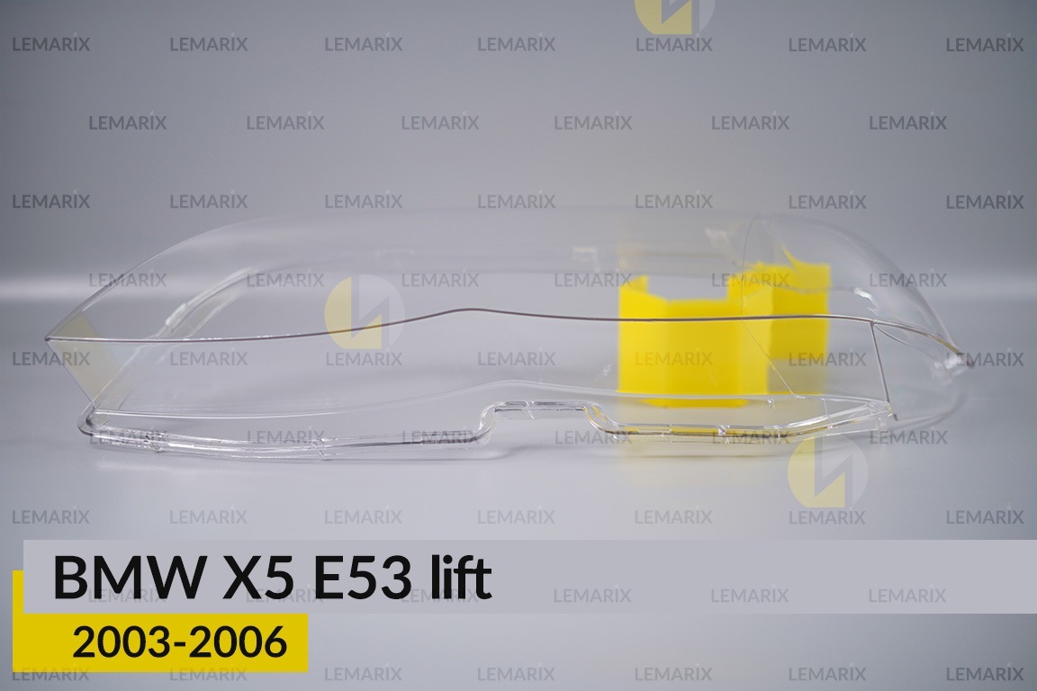 Скло фари BMW X5 E53 (2003-2006) рест ліве