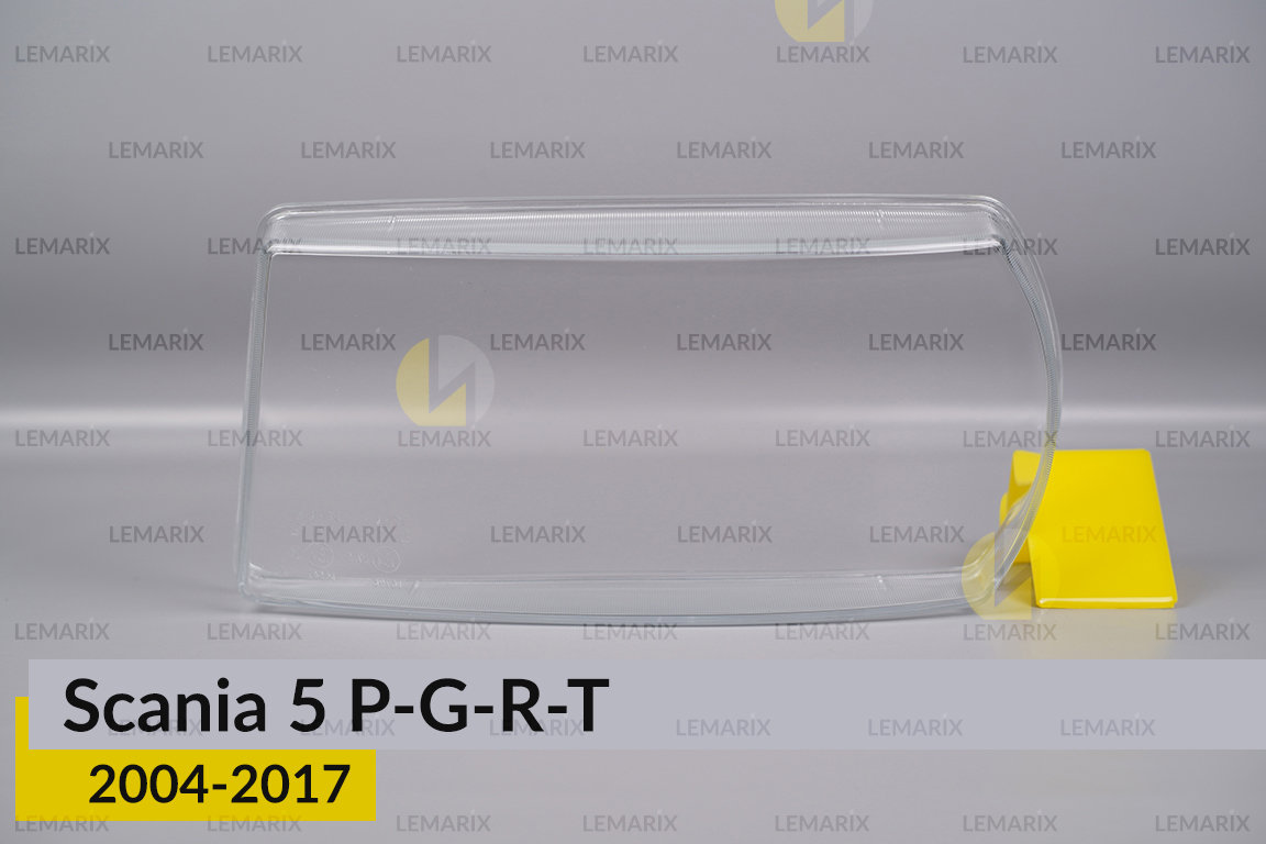 Скло фари Scania 5 P-G-R-T (2004-2017) ліве