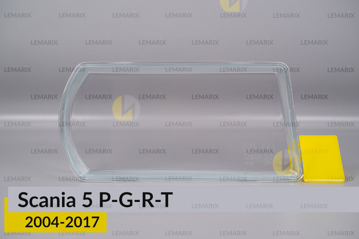 Скло фари Scania 5 P-G-R-T (2004-2017) ліве