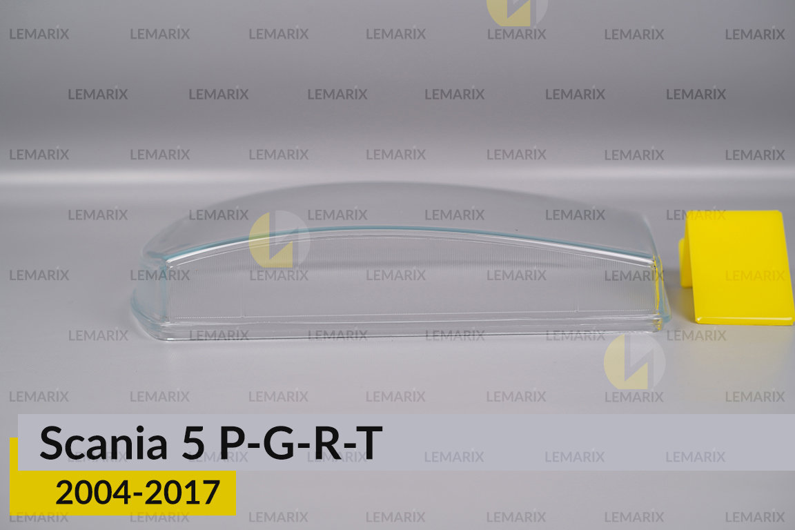 Скло фари Scania 5 P-G-R-T (2004-2017) ліве