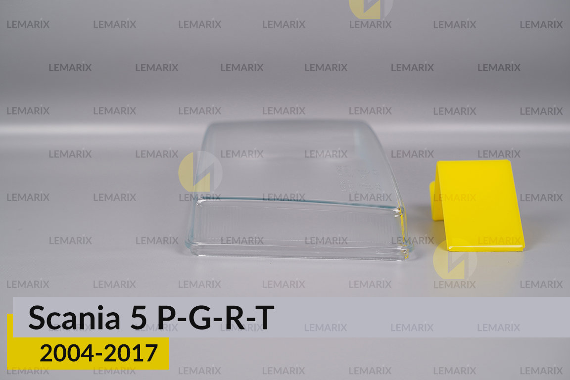 Скло фари Scania 5 P-G-R-T (2004-2017) ліве