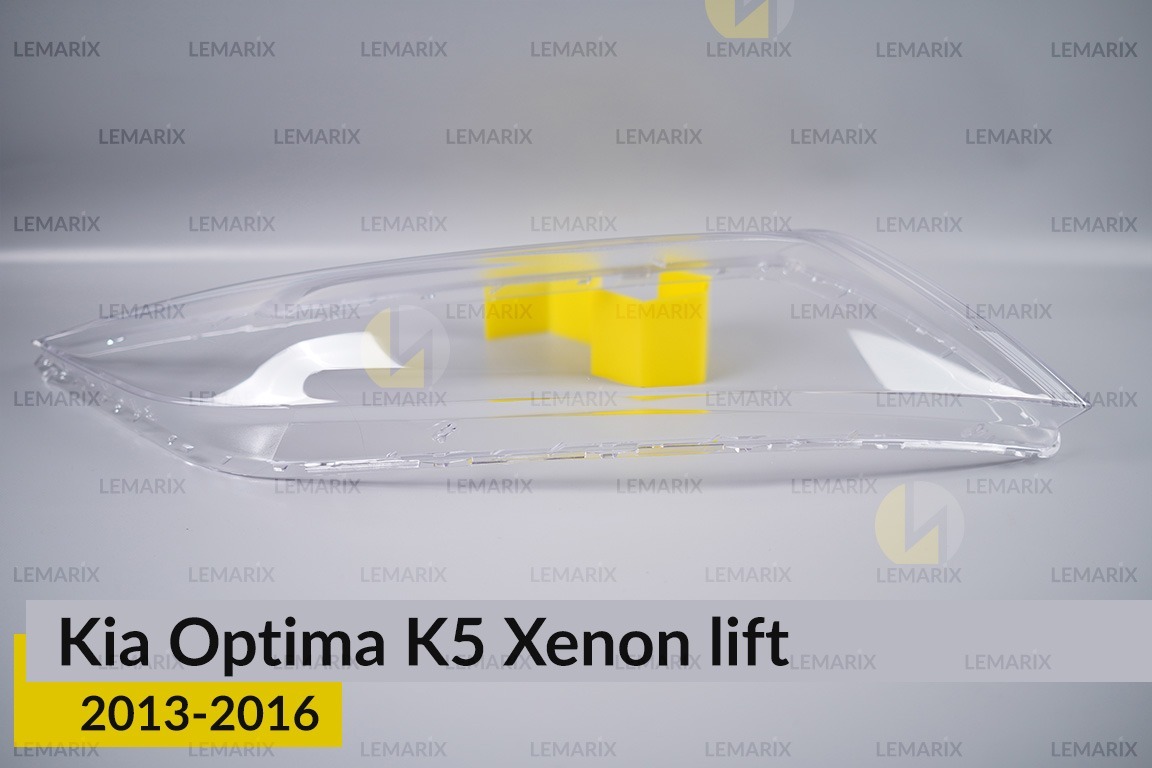 Скло фари KIA Optima K5 Xenon (2013-2016) рест праве