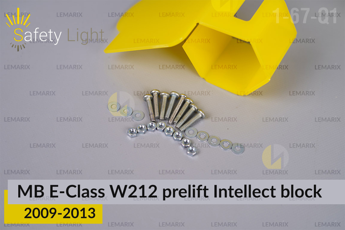 Перехідна рамка для Mercedes-Benz E-Class W212 Intellect block (2009-2013) дорест