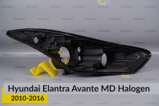 Корпус фари Hyundai Elantra Avante MD Halogen (2010-2016) правий