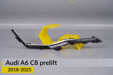 Декоративна маска абажура Audi A6 C8 (2018-2025) дорест права