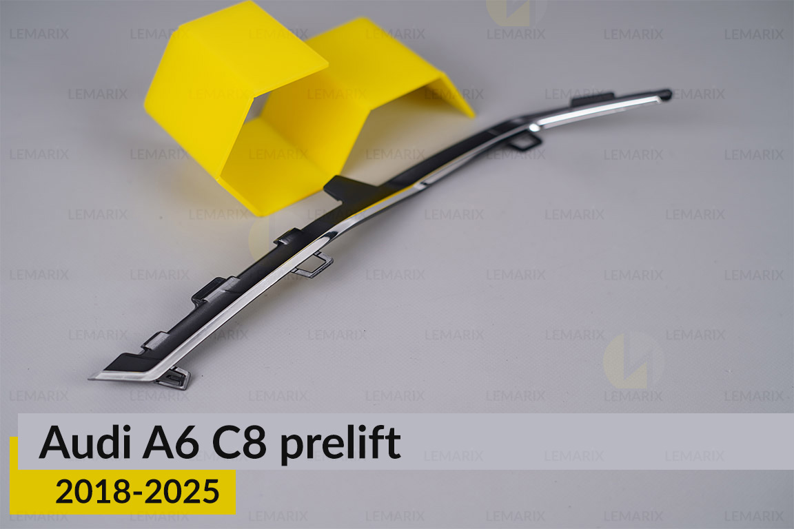 Декоративна маска абажура Audi A6 C8 (2018-2025) дорест права