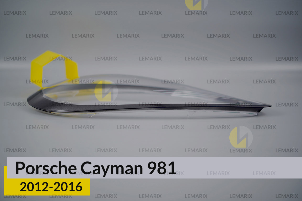 Скло фари Porsche Cayman 981 (2012-2016) ліве