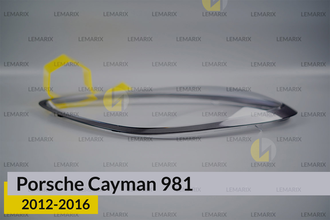 Скло фари Porsche Cayman 981 (2012-2016) ліве
