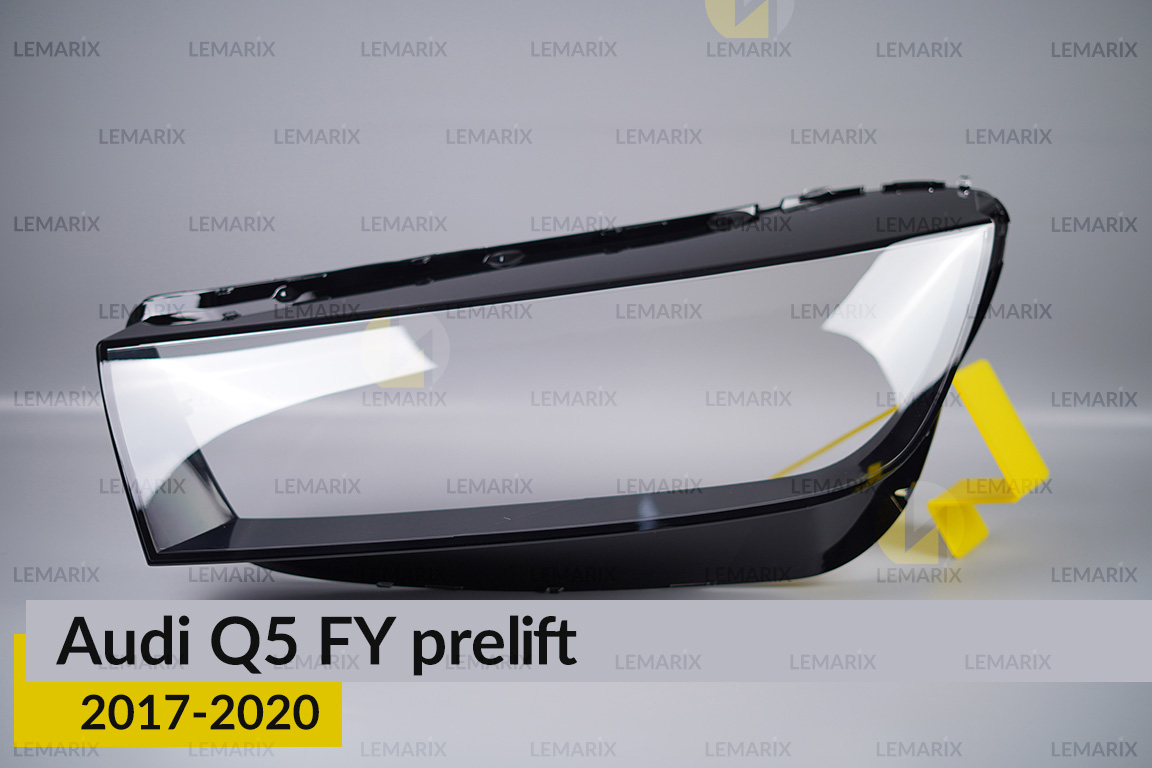 Скло фари Audi Q5 FY (2017-2020) дорест ліве
