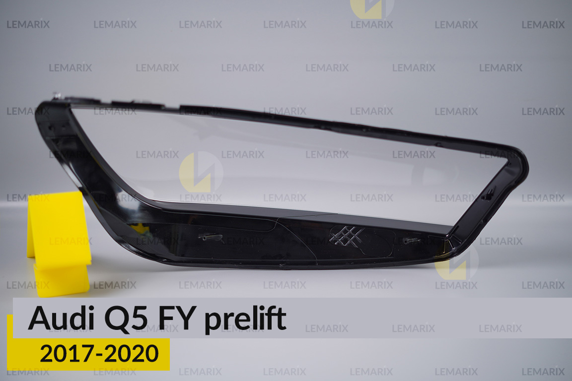 Скло фари Audi Q5 FY (2017-2020) дорест ліве