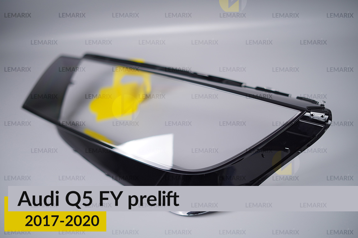 Скло фари Audi Q5 FY (2017-2020) дорест ліве