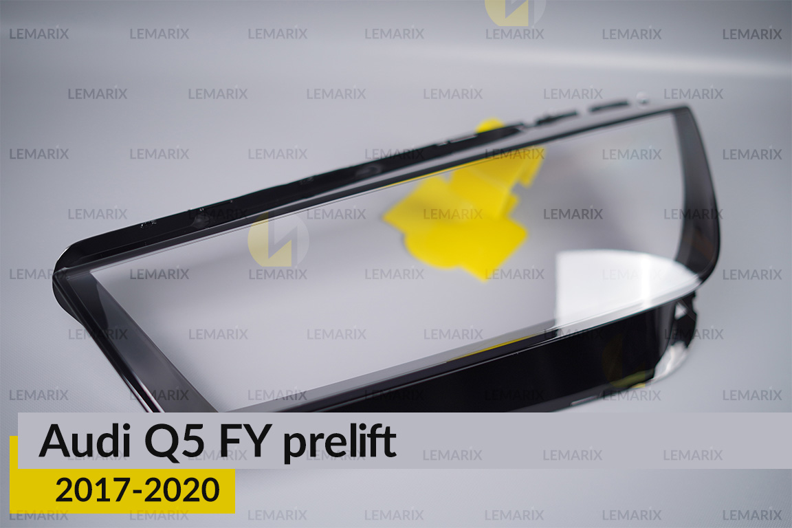 Скло фари Audi Q5 FY (2017-2020) дорест ліве