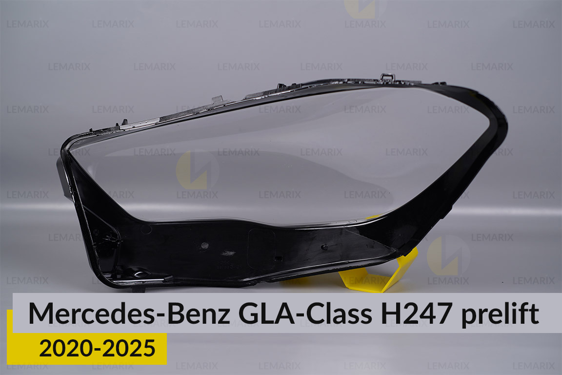 Скло фари Mercedes-Benz GLA-Class H247 (2020-2025) дорест праве