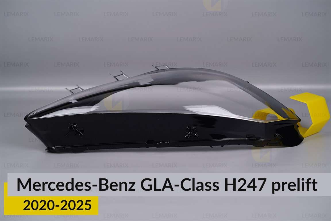 Скло фари Mercedes-Benz GLA-Class H247 (2020-2025) дорест праве