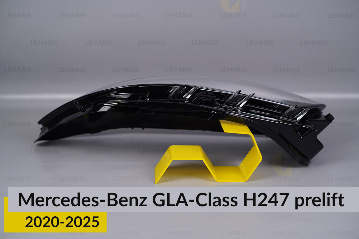 Скло фари Mercedes-Benz GLA-Class H247 (2020-2025) дорест праве