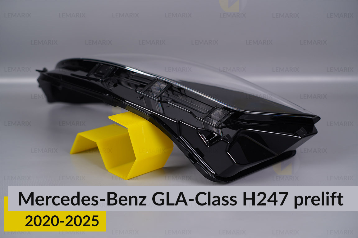 Скло фари Mercedes-Benz GLA-Class H247 (2020-2025) дорест праве