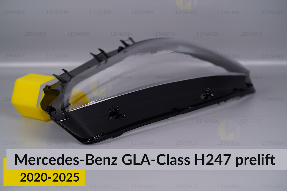 Скло фари Mercedes-Benz GLA-Class H247 (2020-2025) дорест праве