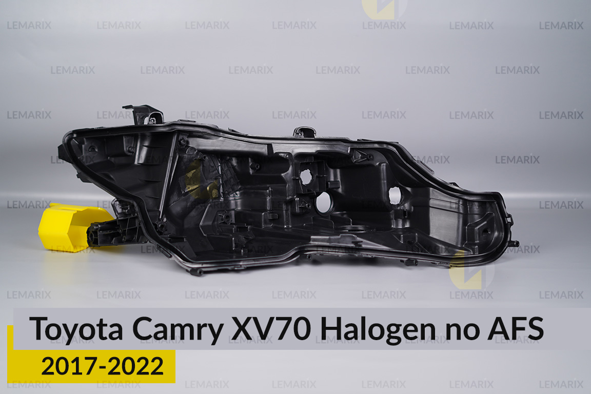 Корпус фары Toyota Camry XV70 Halogen no AFS (2017-2022) правый