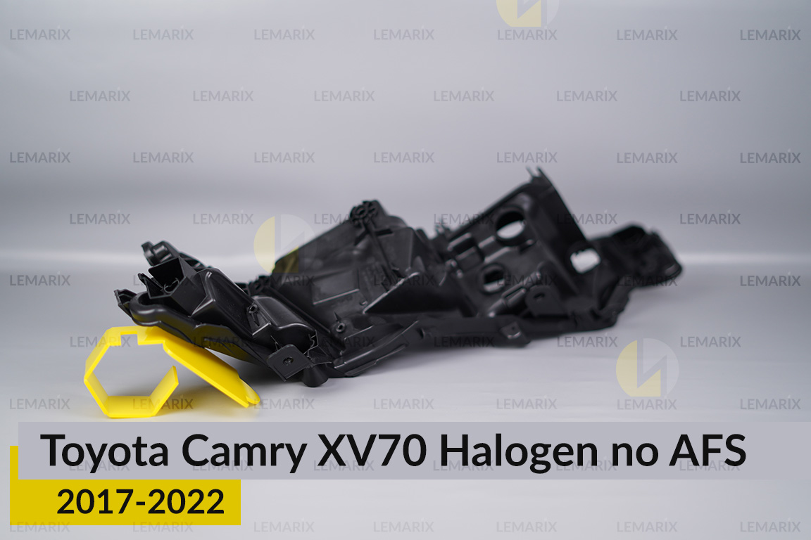 Корпус фары Toyota Camry XV70 Halogen no AFS (2017-2022) правый
