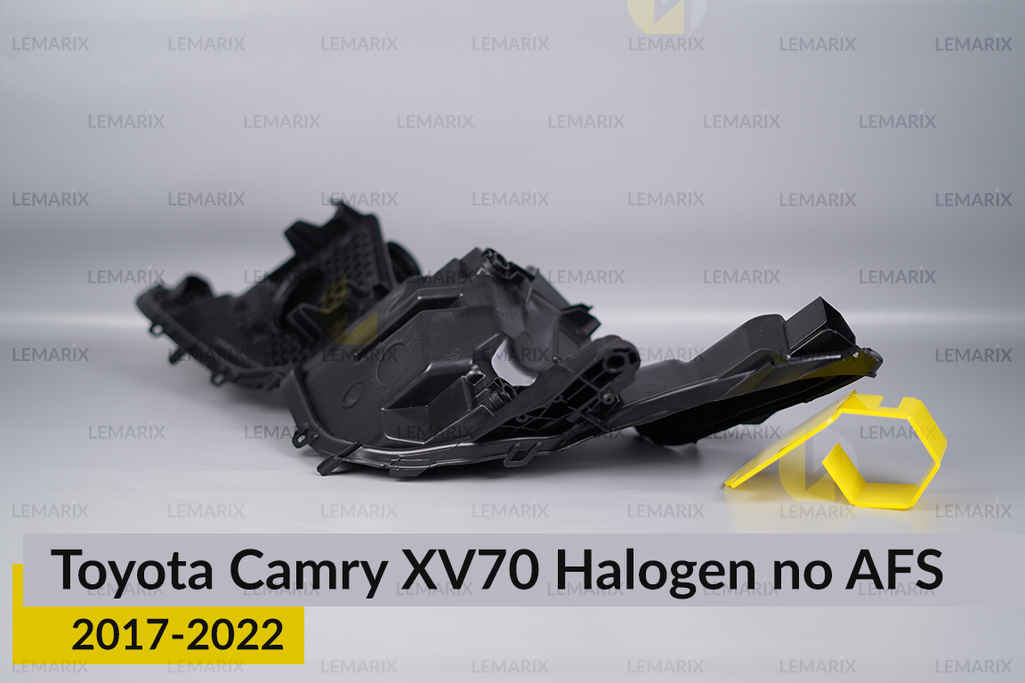 Корпус фары Toyota Camry XV70 Halogen no AFS (2017-2022) правый