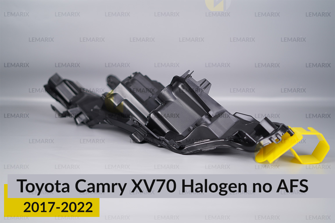 Корпус фары Toyota Camry XV70 Halogen no AFS (2017-2022) правый