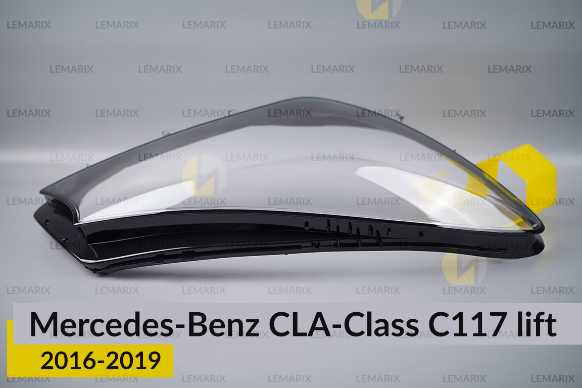 Скло фари Mercedes-Benz CLA-Class C117 (2016-2019) рест праве