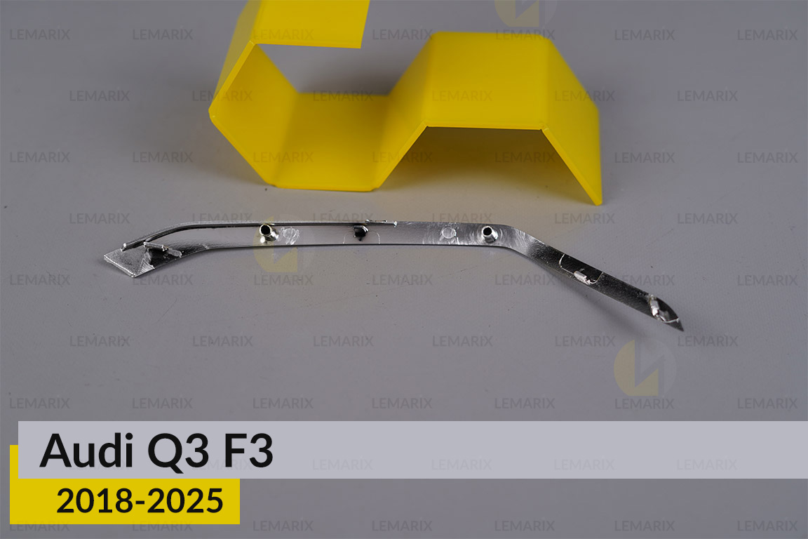 Хромований декор боковий 2 Audi Q3 F3 (2018-2025) правий