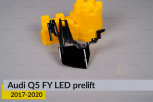 Внутрішній елемент фари Audi Q5 FY LED (2017-2020) дорест лівий
