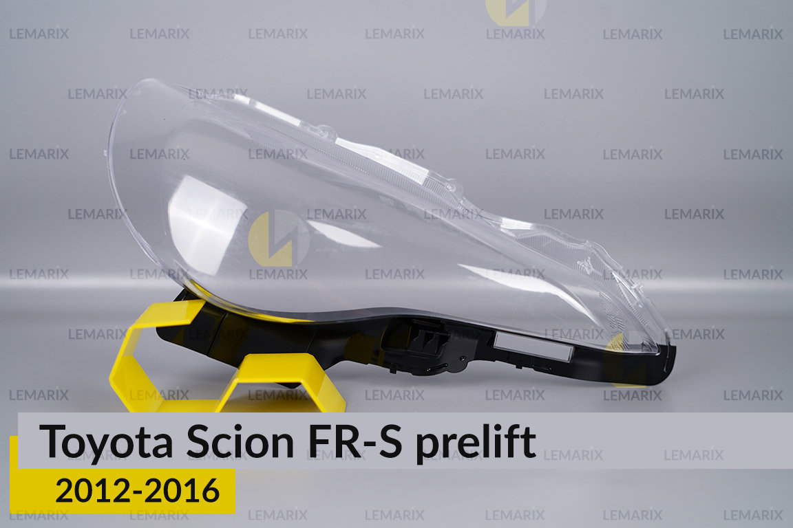 Скло фари Toyota Scion FR-S (2012-2016) дорест праве