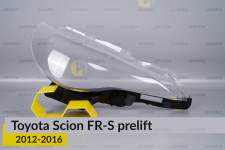 Скло фари Toyota Scion FR-S (2012-2016) дорест праве