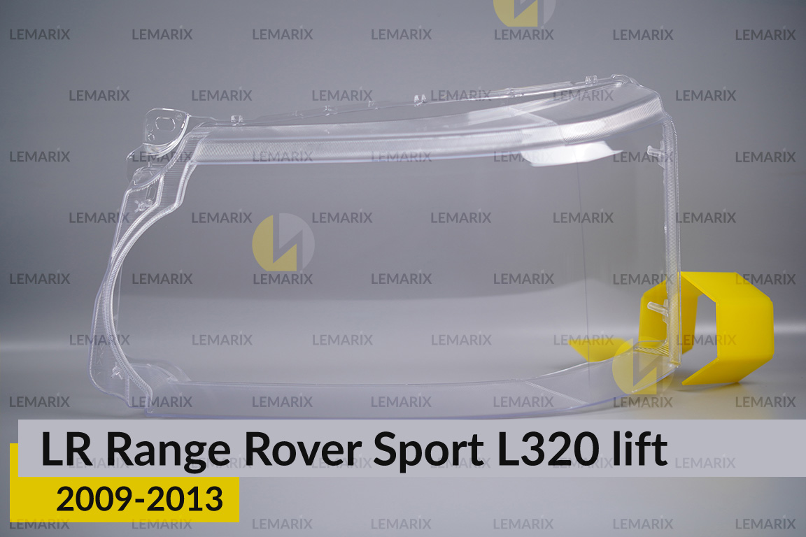 Скло фари Land Rover Range Rover Sport L320 (2009-2013) рест ліве