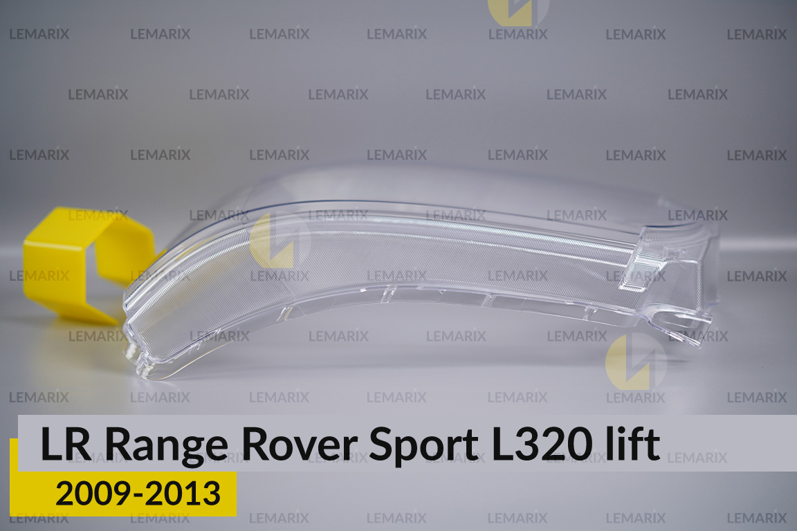 Скло фари Land Rover Range Rover Sport L320 (2009-2013) рест ліве