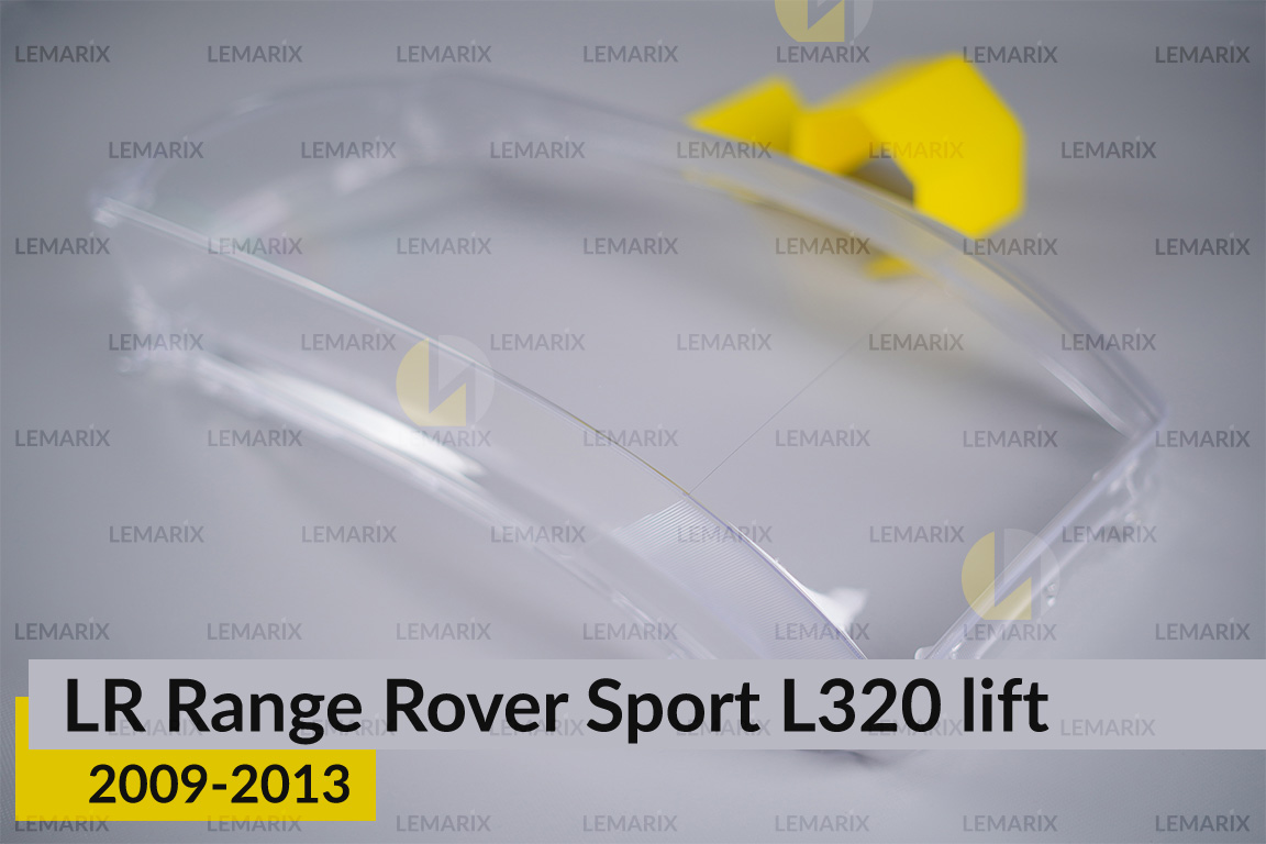 Скло фари Land Rover Range Rover Sport L320 (2009-2013) рест ліве