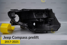 Корпус фари Jeep Compass (2017-2021) дорест правий