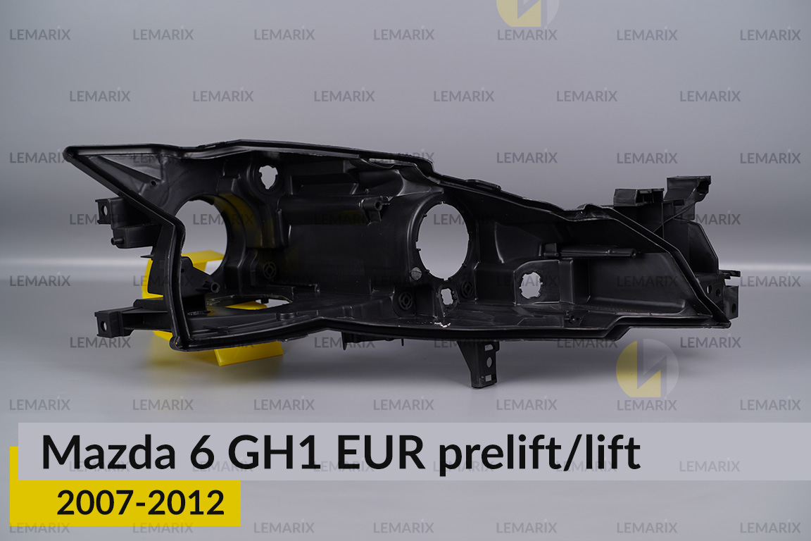 Корпус фари Mazda 6 GH1 EUR (2007-2012) дорест/рест правий