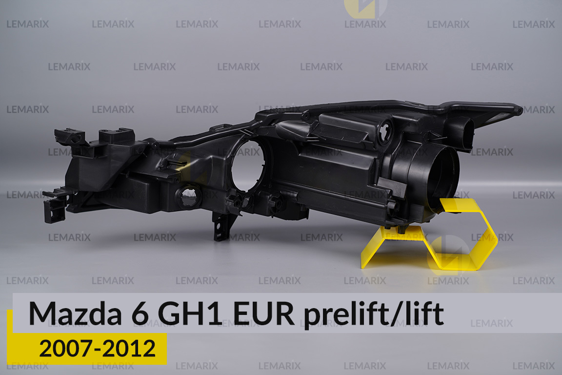 Корпус фари Mazda 6 GH1 EUR (2007-2012) дорест/рест правий