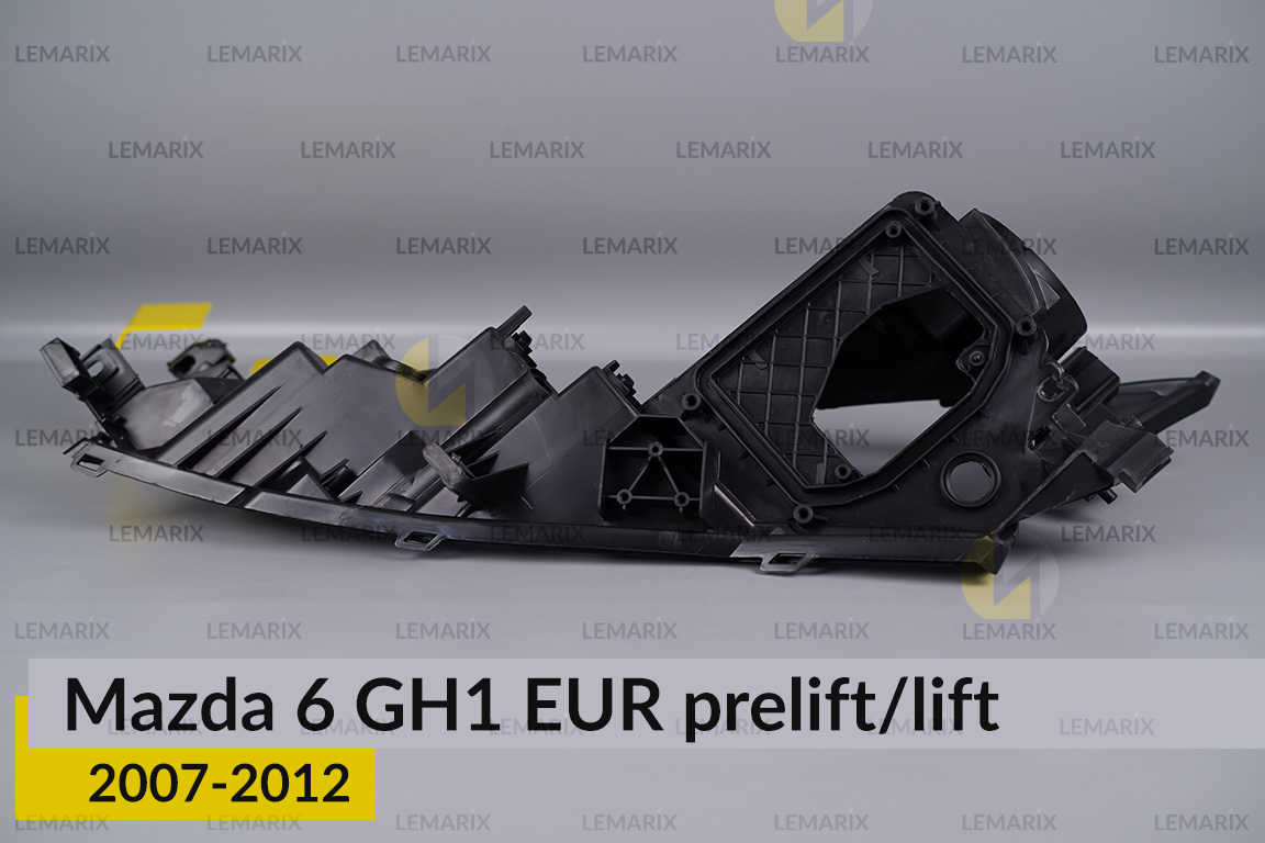 Корпус фари Mazda 6 GH1 EUR (2007-2012) дорест/рест правий