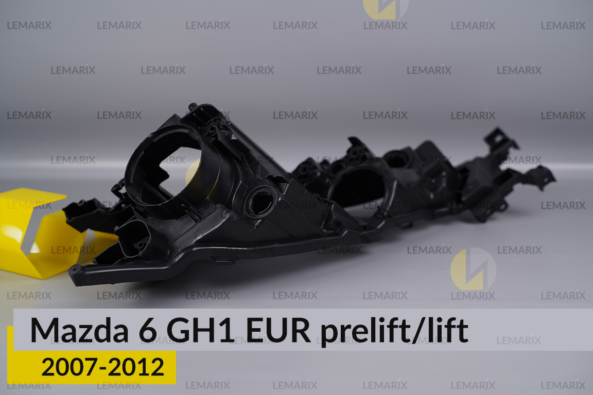 Корпус фари Mazda 6 GH1 EUR (2007-2012) дорест/рест правий