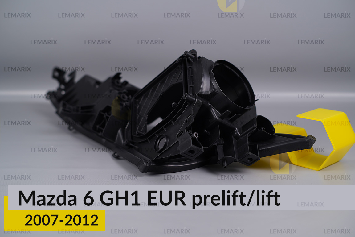 Корпус фари Mazda 6 GH1 EUR (2007-2012) дорест/рест правий