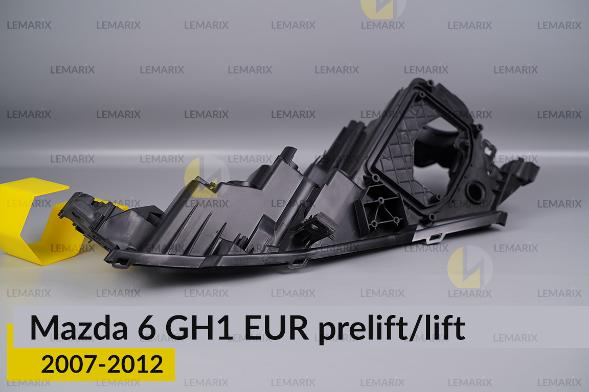 Корпус фари Mazda 6 GH1 EUR (2007-2012) дорест/рест правий