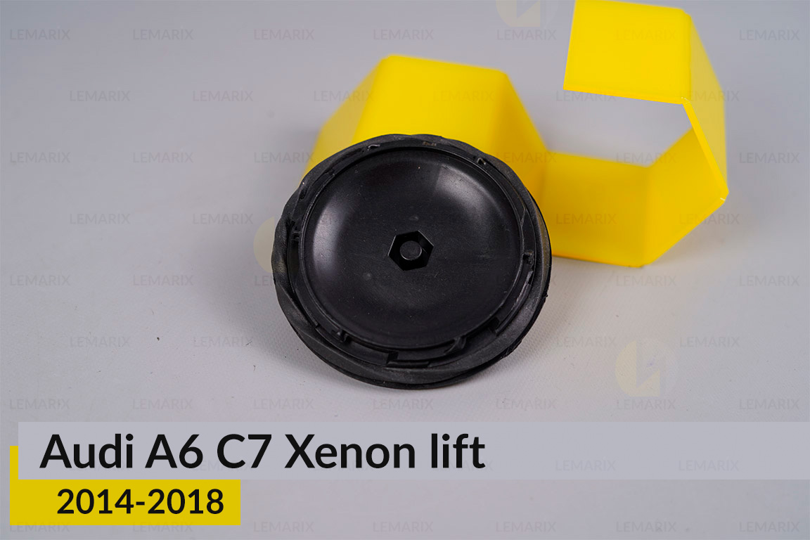 Кришка ковпак заглушка фари Audi A6 C7 Xenon (2014-2018) рест велика ліва/права