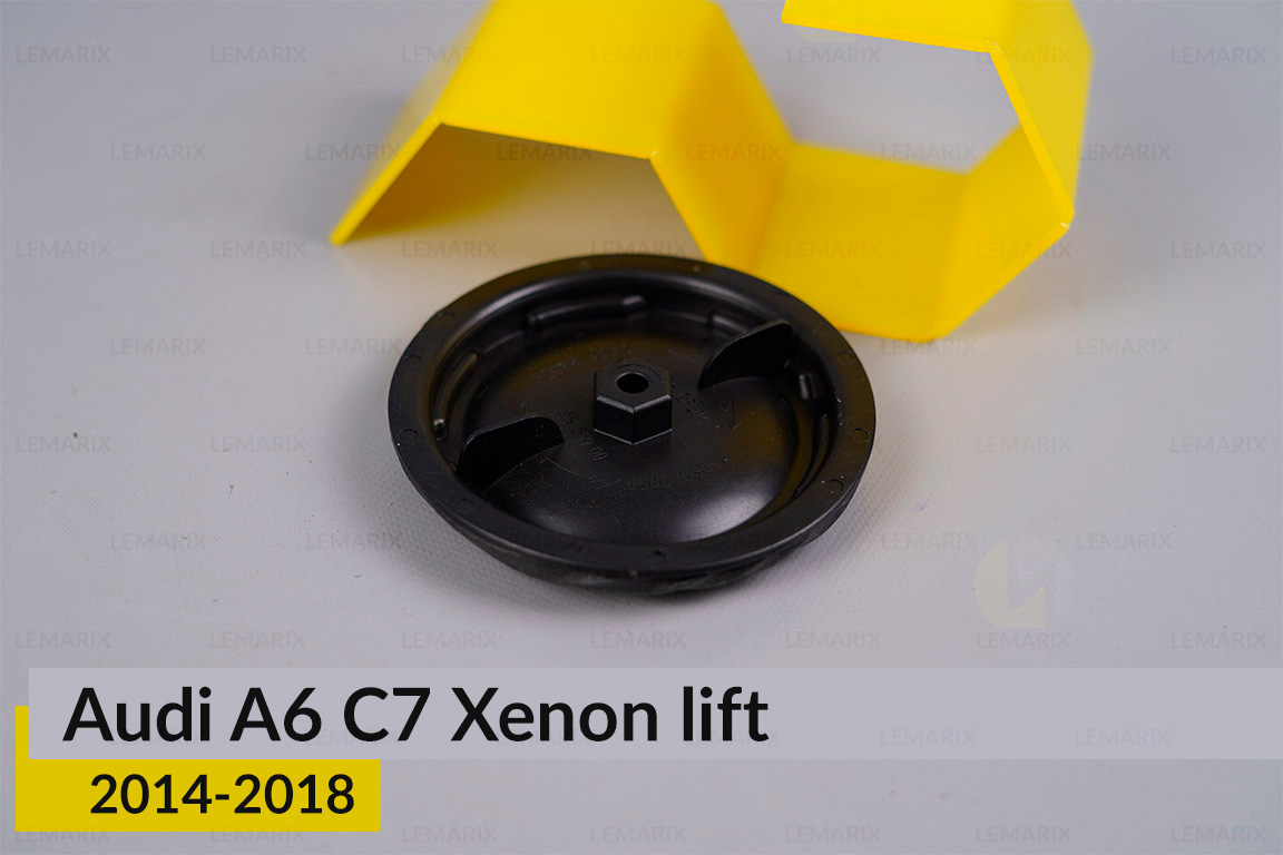 Кришка ковпак заглушка фари Audi A6 C7 Xenon (2014-2018) рест велика ліва/права