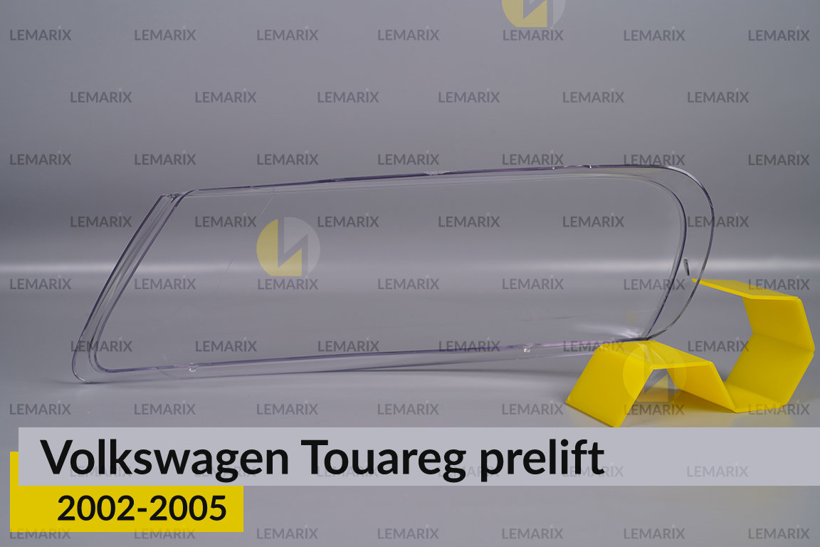 Скло фари VW Volkswagen Touareg (2002-2005) дорест праве